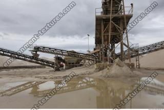 Photo Textures of Background Gravel Quarry